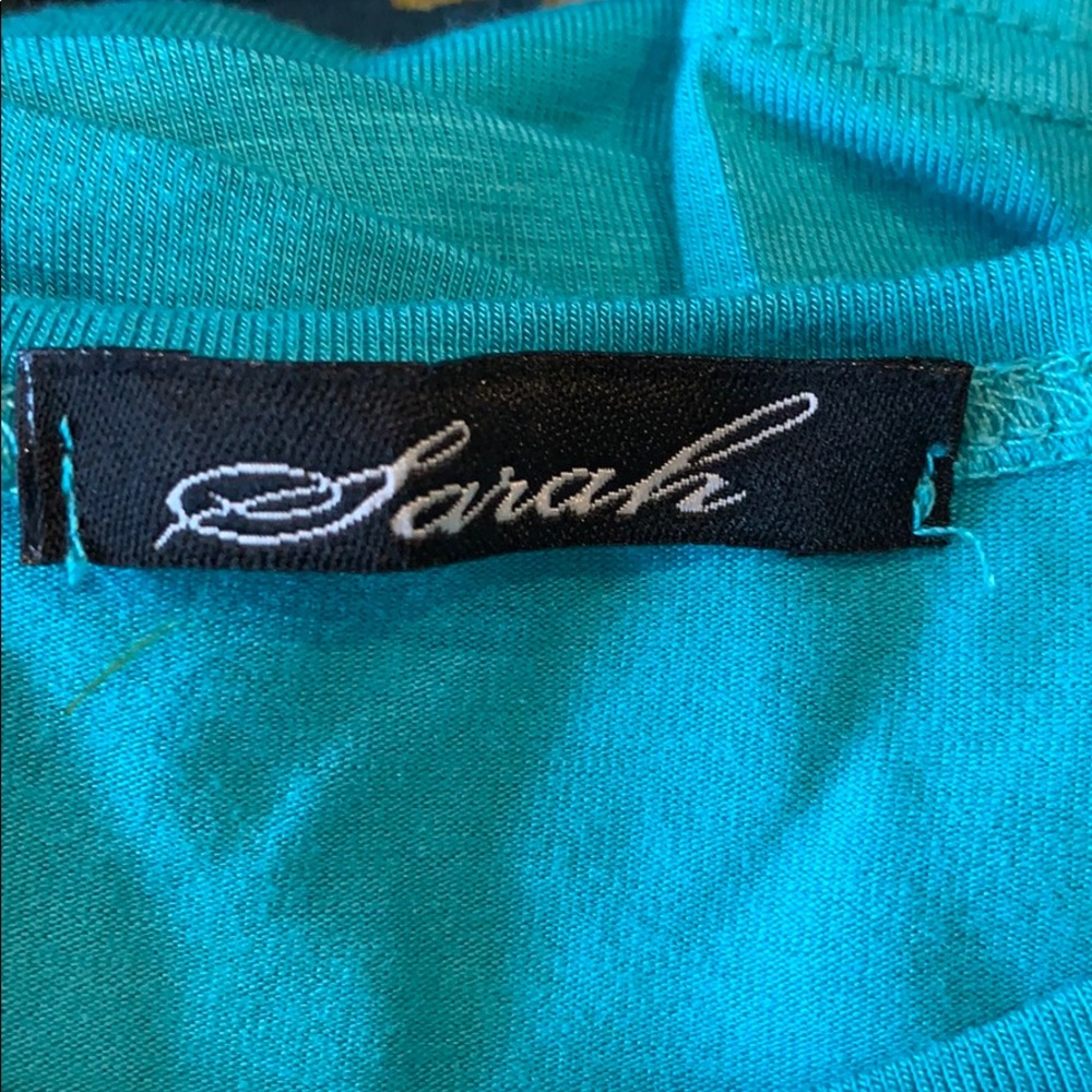 Shades of Blue Cotton Long Sleeve Tees Body Shirt - Picture 2 of 8